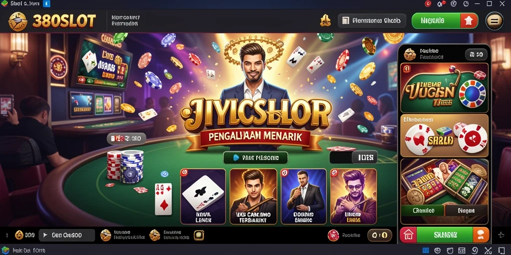 Screenshot dari gameplay Live Casino 380SLOT yang menarik dan interaktif.