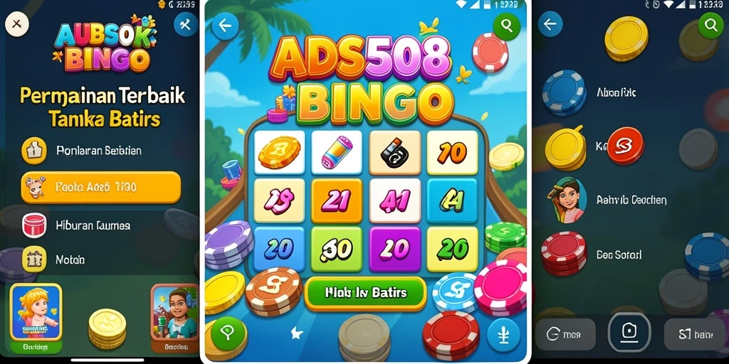 Tampilan gameplay Bingo yang seru dan interaktif di ADS508.