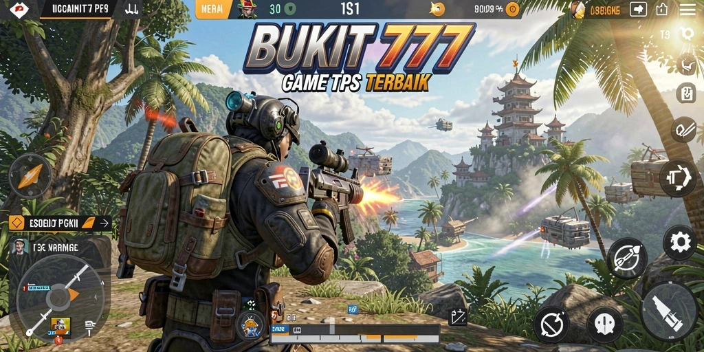 Tampilan aksi mendebarkan dalam gameplay BUKIT777 yang penuh strategi.