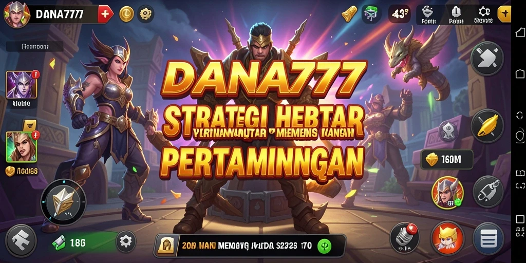 Screenshot gameplay DANA777 yang seru dan menantang.