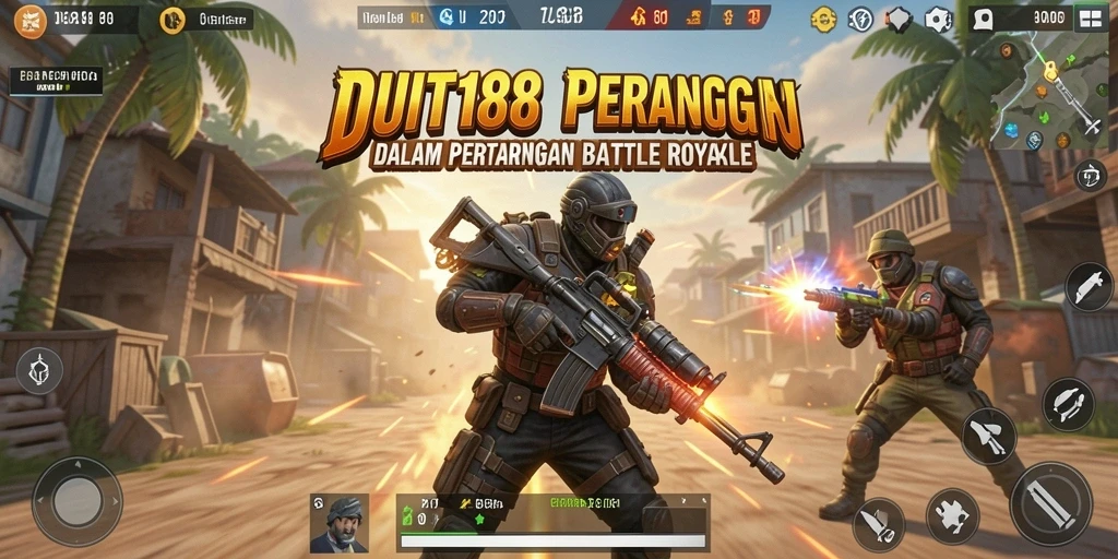 Gameplay seru dan intens dalam pertarungan Battle Royale