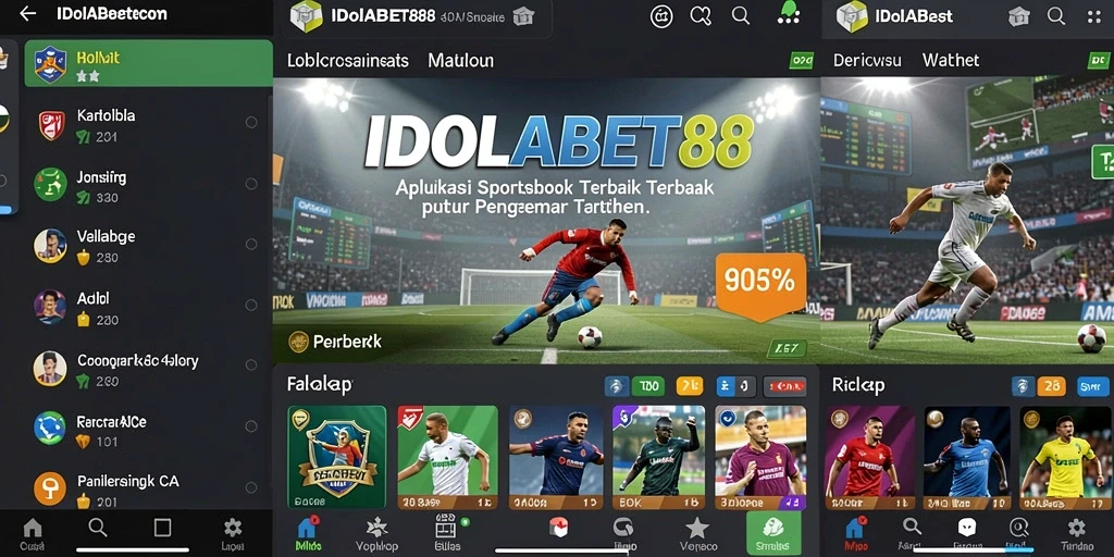 Tampilan menarik dari gameplay Sportsbook IDOLABET88.