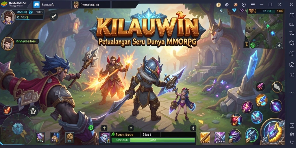Tampilan gameplay KILAUWIN yang dinamis dan menarik.