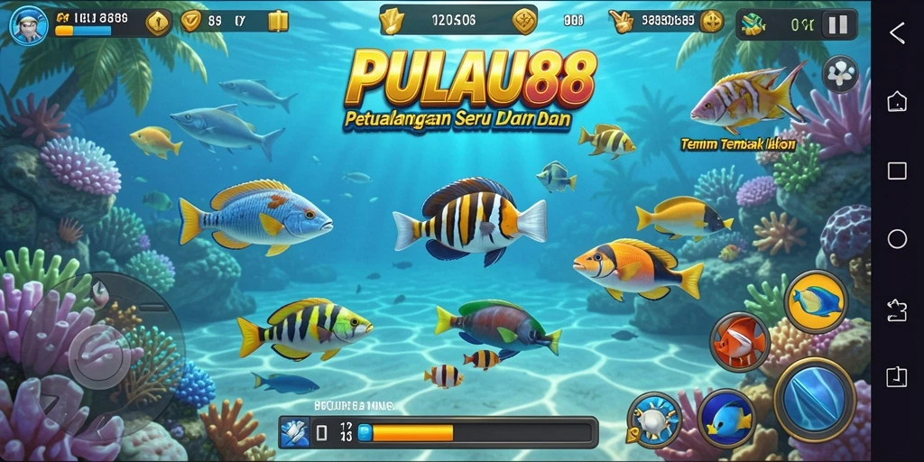 Gameplay seru menembak ikan di PULAU88.