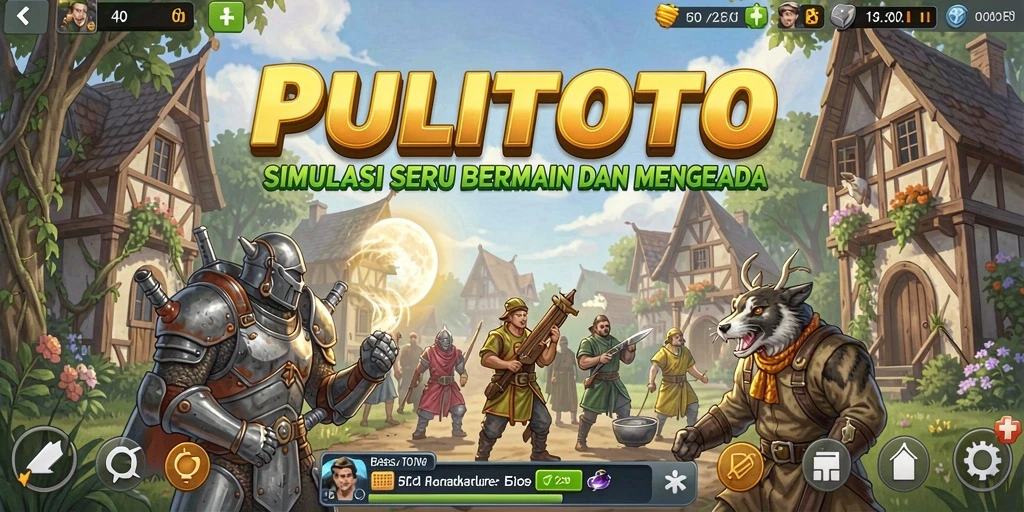 Screenshot gameplay PULITOTO menampilkan pengalaman simulasi yang seru.