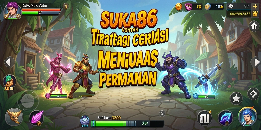 Tampilan gameplay SUKA86 yang menegangkan dan penuh strategi.