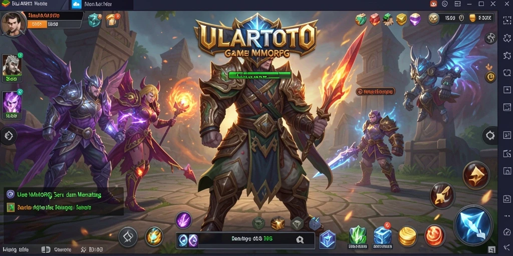Tampilan gameplay ULARTOTO yang seru dan penuh warna.